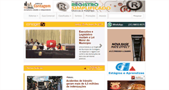 Desktop Screenshot of diariodecontagem.com.br